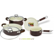 Набор посуды c покрытием Eco-Cera из 6 предметов VS-2222