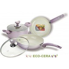 Набор посуды c покрытием Eco-Cera из 5 предметов VS-2224