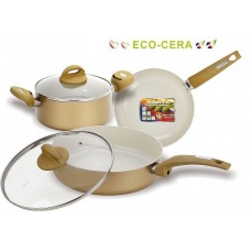 Набор посуды c покрытием Eco-Cera из 5 предметов VS-2225