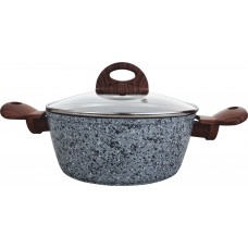 Кастрюля с крышкой 20 см (2,2 л) (Granite) VS-4018